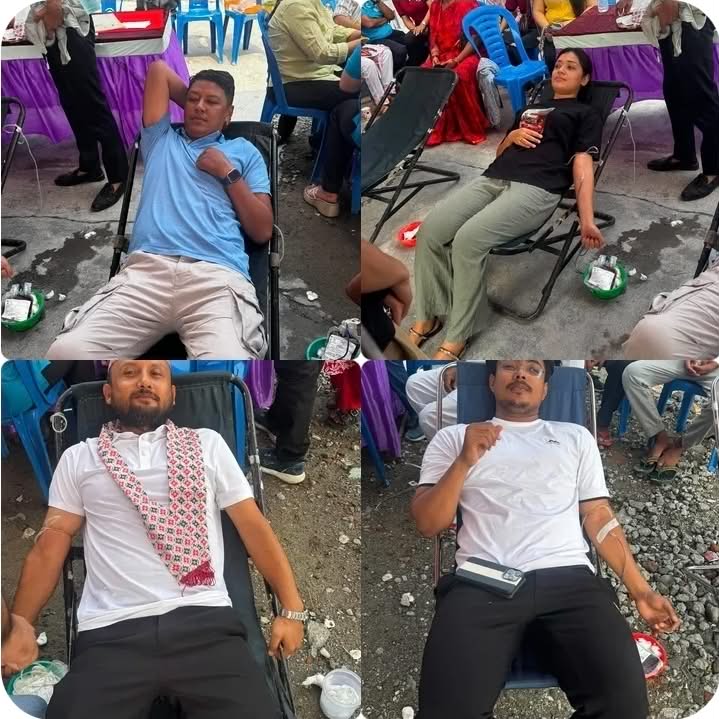 विश्व रक्तदाता दिवसको अवसरमा नेपाल जेसीजद्वारा देशव्यापी रक्तदान