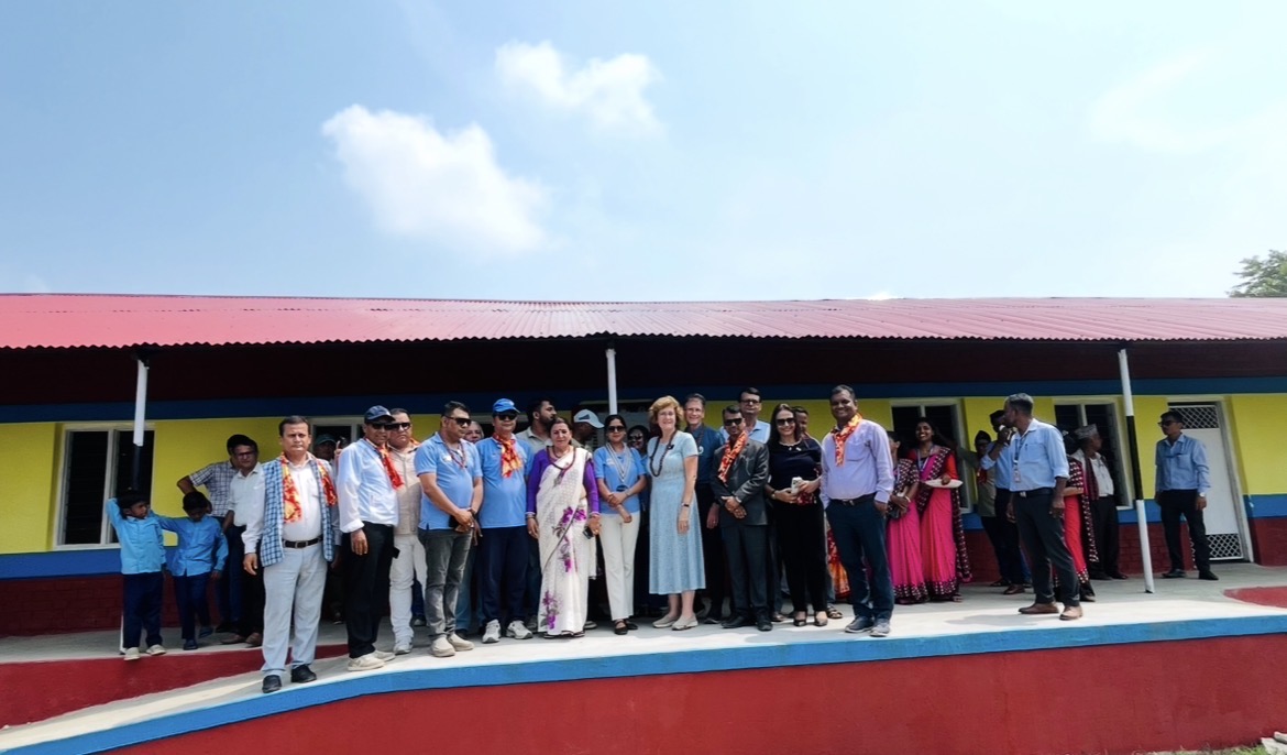 रोटरी क्लव अफ मेचीनगरद्वारा निर्मित विद्यालय भवन, शौचालय र चापाकल हस्तान्तरण