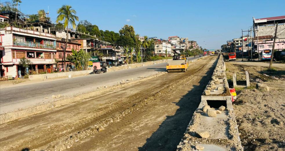 पुर्व पश्चिम राजमार्ग २२ महिनामा २८ प्रतिशत मात्रै निर्माण