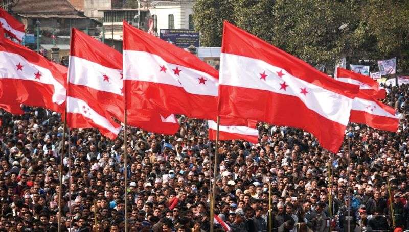 नेपाली काँग्रेसले आज ७ सय ५३ वटै स्थानीय तहमा विरोध प्रदर्शन गर्दै