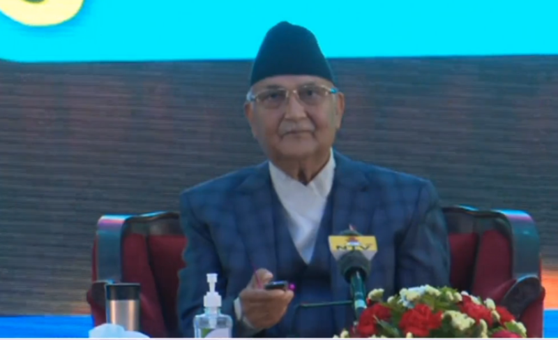 प्रधानमन्त्रीद्वारा देशका सबै निर्वाचन क्षेत्रको सडक एकै पटक शिलान्यास