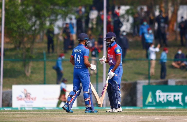 त्रिकोणात्मक टी–ट्वान्टी क्रिकेटको फाइनलमा नेपाल र नेदरल्याण्ड भिड्ने