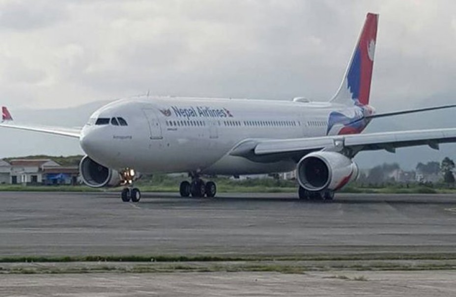 चीनबाट अक्सिजन सिलिन्डर ल्याउन नेपाल एयरलाइन्सको जहाज आज बेइजिङ जाँदै