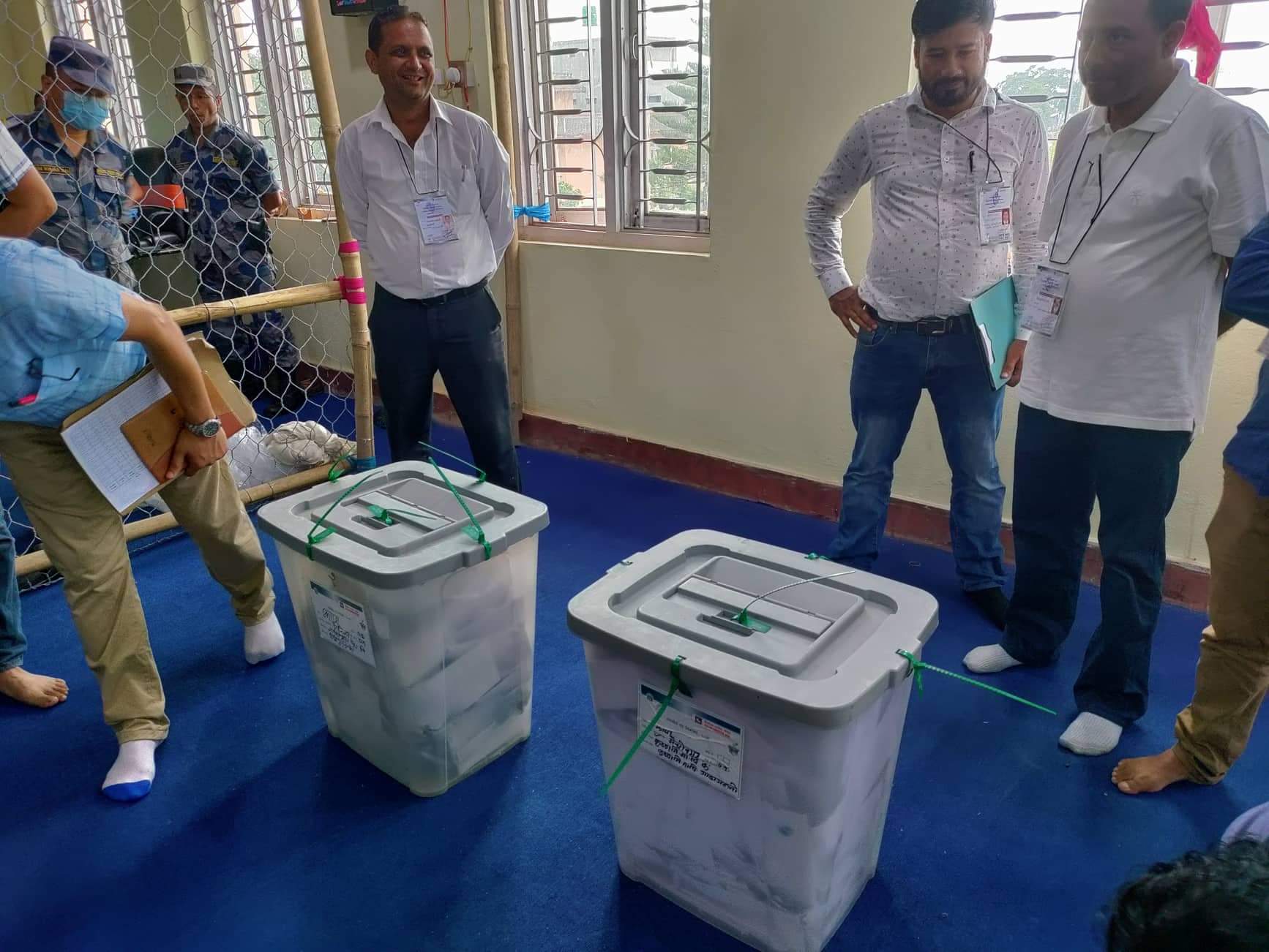 मेचीनगर: ठाउँ सागुँराे भएकाे भन्दै दलहरूले गणना सुरू गर्न मानेनन