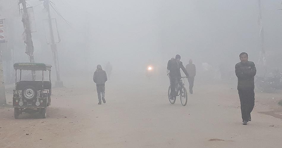 झापामा चिसो बढ्यो, विद्यार्थीहरु समस्यामा