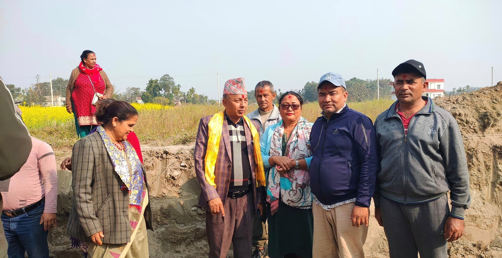 रोकिएन नगर प्रमुख र उपप्रमुखको कार्यक्रम दौडाहा