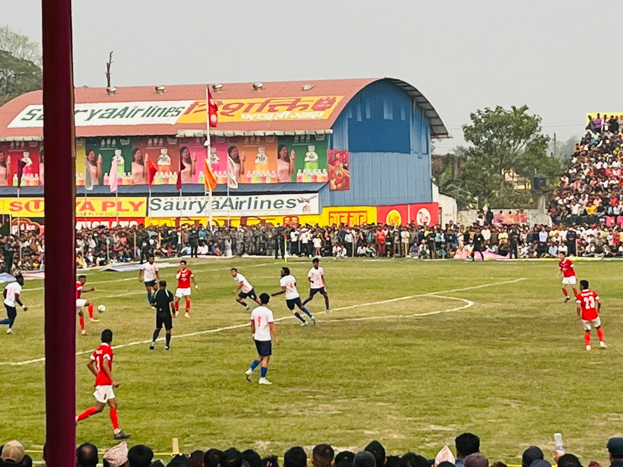 भद्रपुर झापा गोल्डकप : निर्धारित समय गोलरहित बराबरीमा सकियो