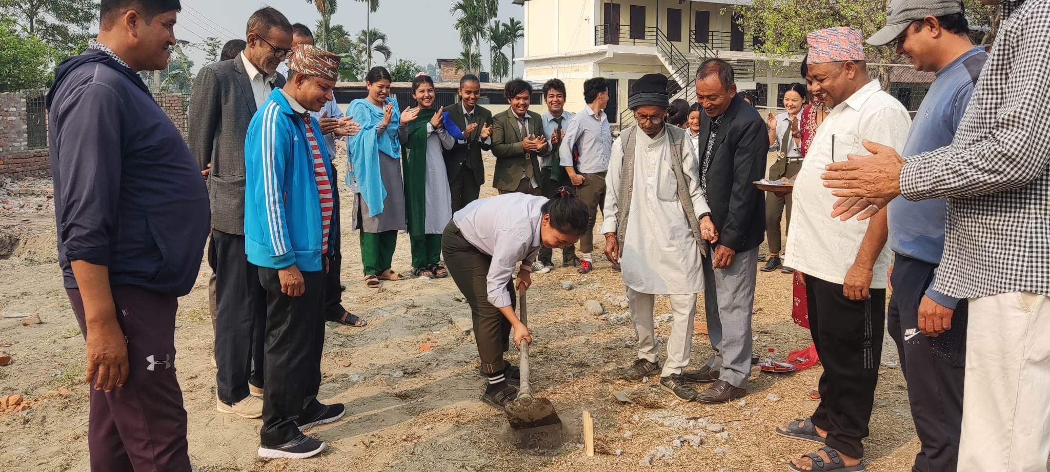 राष्ट्रपति शैक्षिक सुधार याेजनाका भवन निर्माण शुरू