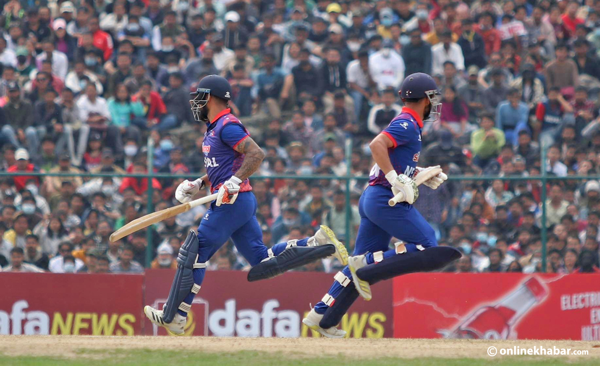 यूएईलाई हराउँदै नेपाल क्रिकेट विश्वकप छनोटमा