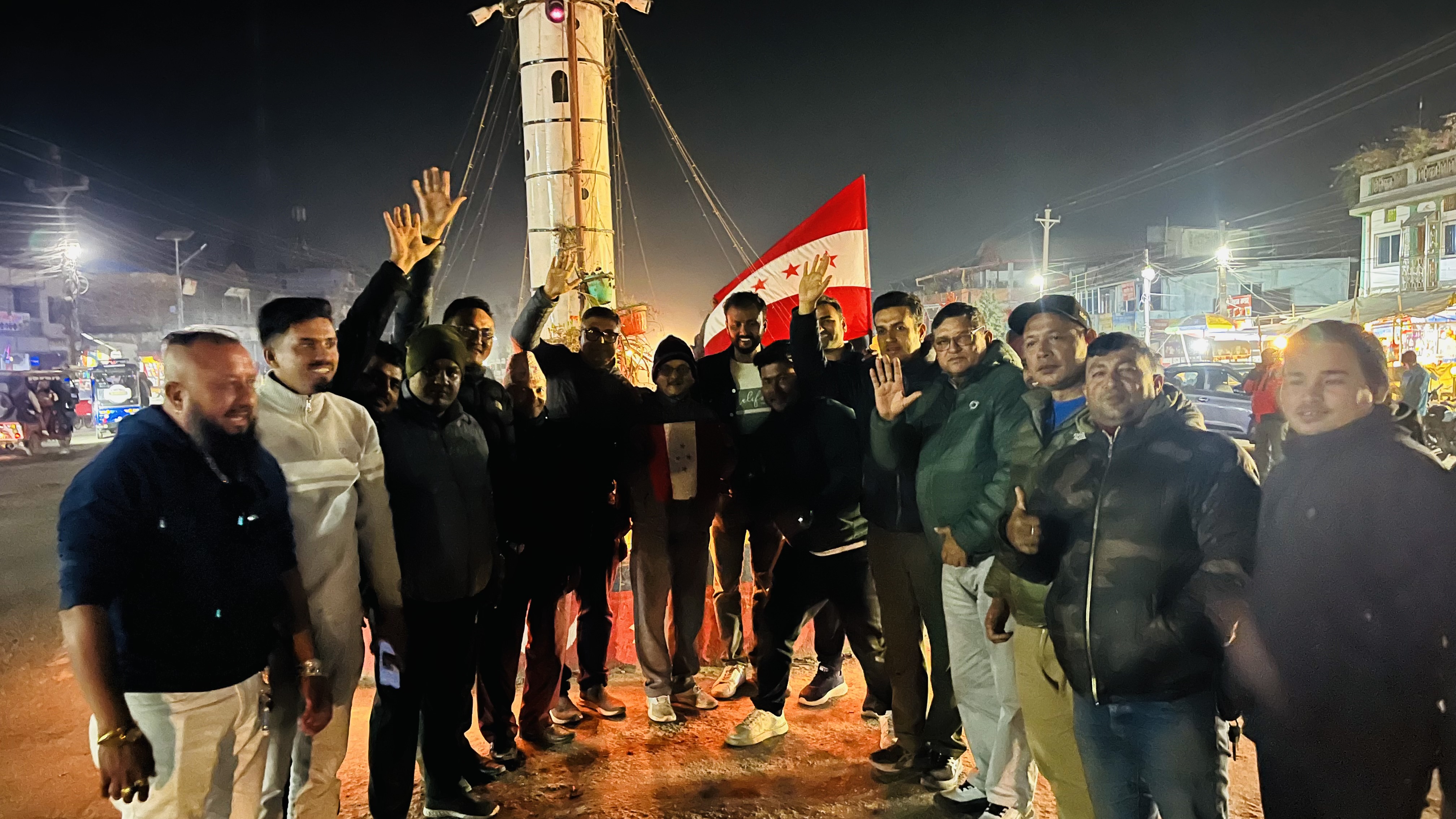 निर्वाचन आयोगको निर्णय पछि उपसभापति शर्माको गृहनगरमा दिपावली