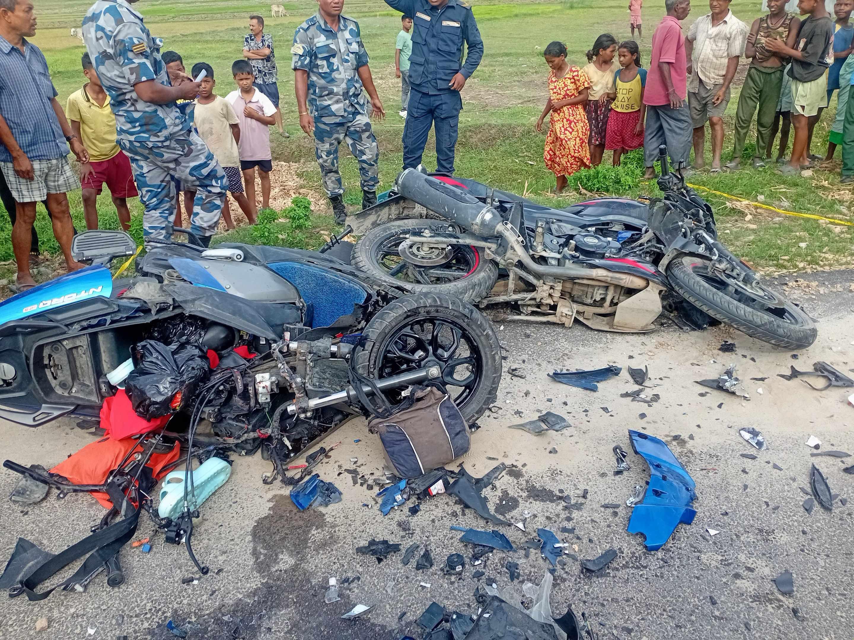 बाह्रदशीमा सवारी दुर्घटना :  मृत्यु हुनेको संख्या ३ पुग्यो
