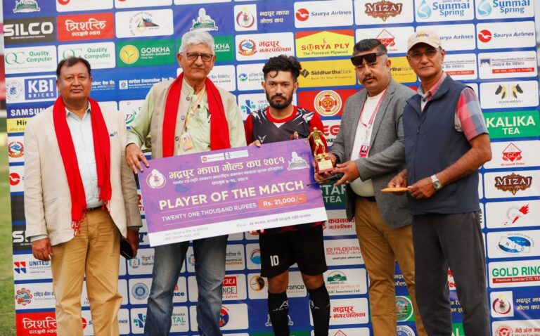 भद्रपुर झापा गोल्डकपः आयोजक क्वाटरफाइनलमा