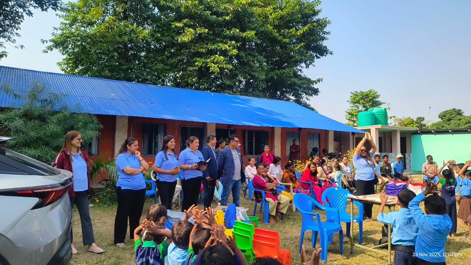 मेचीनगर रोटरीद्वारा ज्ञानदिप प्राविमा पोषण सम्बन्धी जानकारी र शैक्षिक सामग्री हस्तान्तरण