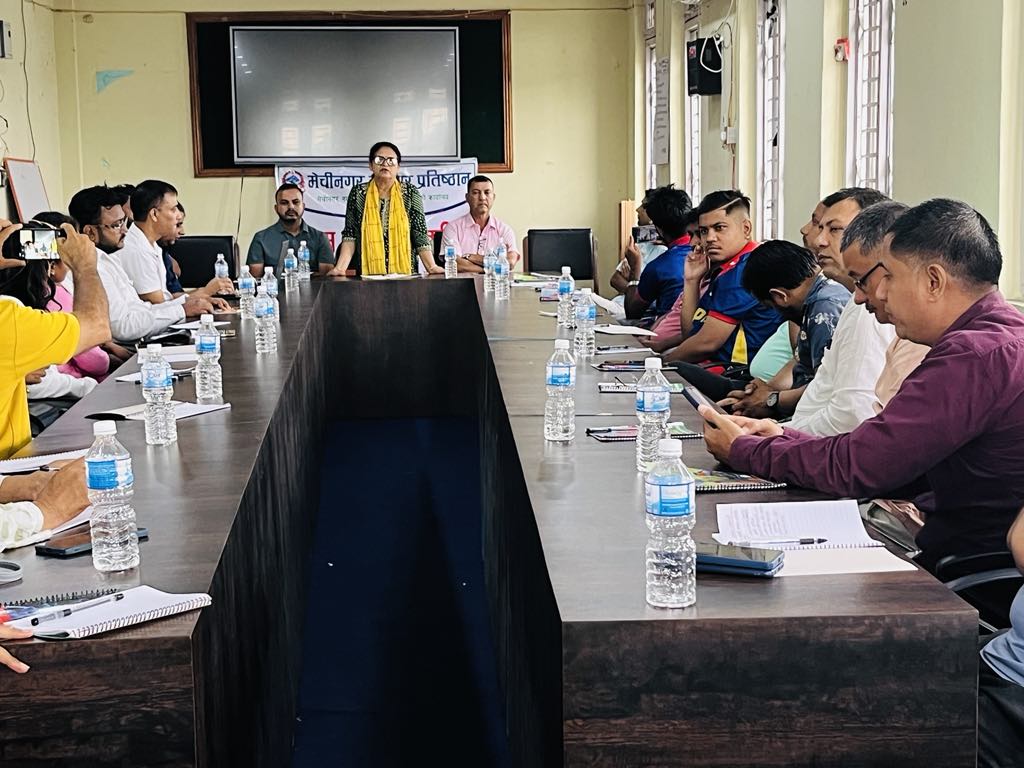 मेचीनगरमा विकास पत्रकारिता तालिम