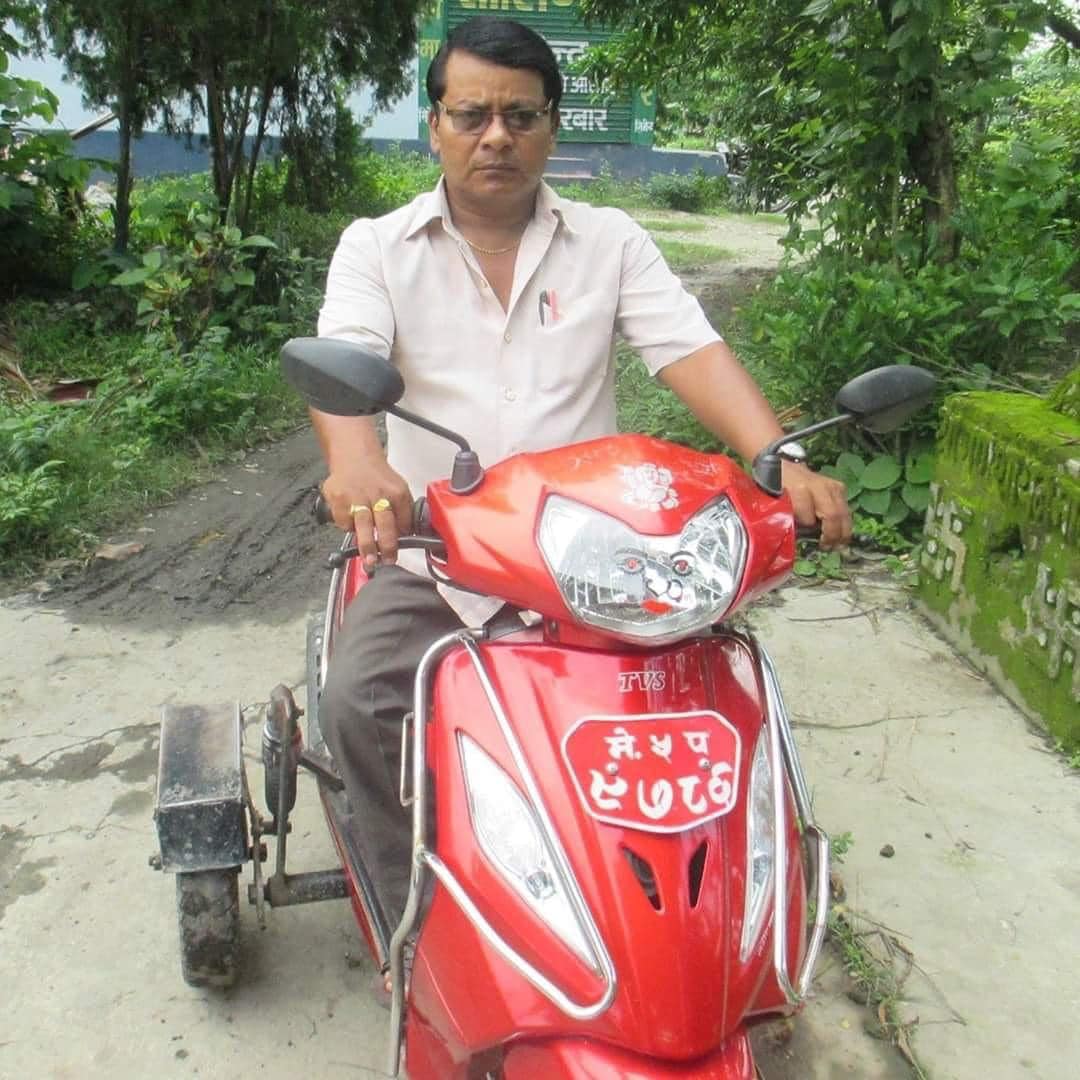 झापाका धर्मराज र ऋषि लोकतान्त्रिक अपाङ्ग संघ केन्द्रीय सदस्य