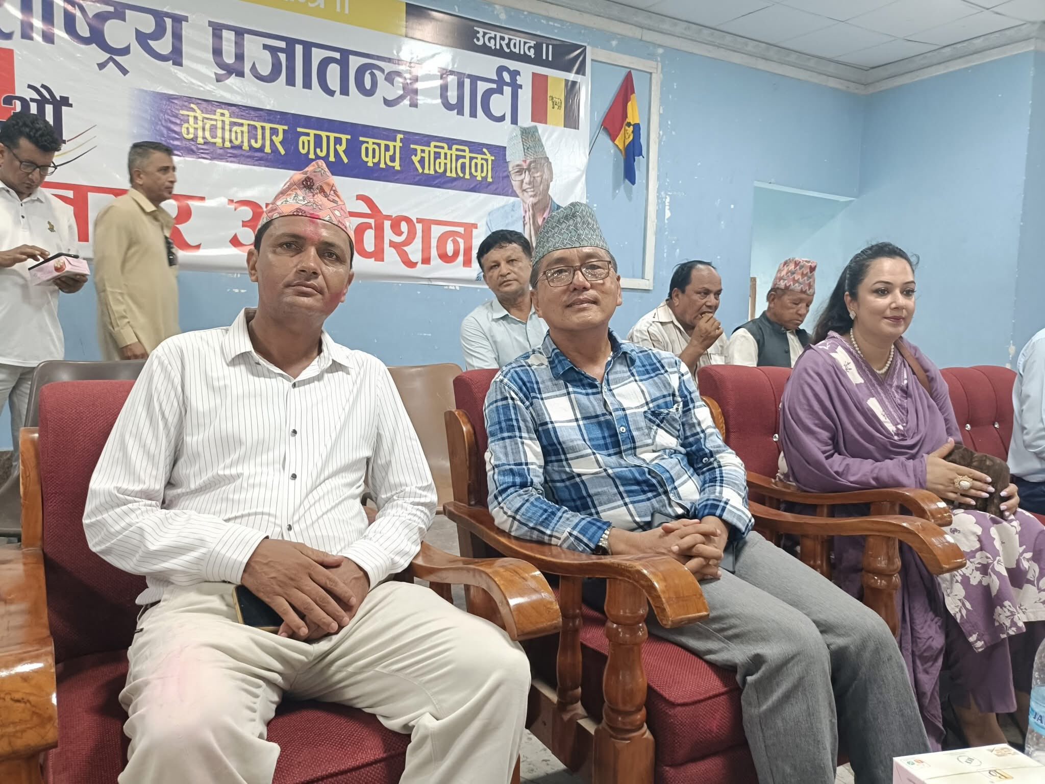 चन्द्र निरौला राप्रपा मेचीनगरको अध्यक्षमा चयन
