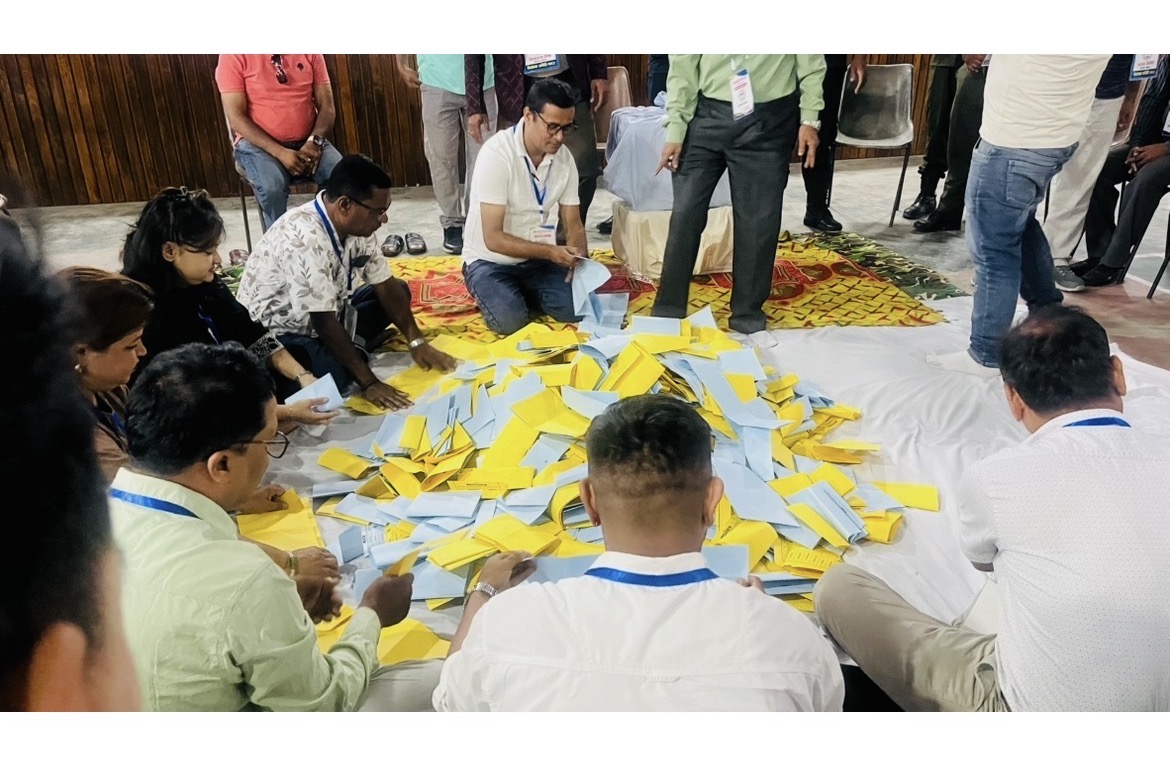 वाणिज्य संघको चुनाव: मतगणना सुरू