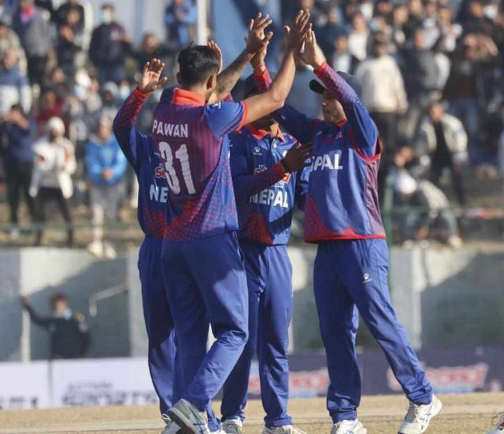 कप्तान रोहित बलिङमा चम्किदाँ नेपालले क्यानाडालाई ७ रनले हरायो
