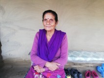 क्यान्सर जीत्नु भएकी हिमादेवी पौडेल ।