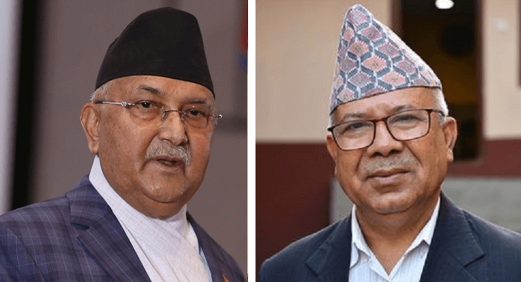 पार्टी एकता जोगाउन माधव नेपालद्वारा ओलीलाई ६ बुंदे प्रस्ताव, सुनुवाइ नभए राजीनामा