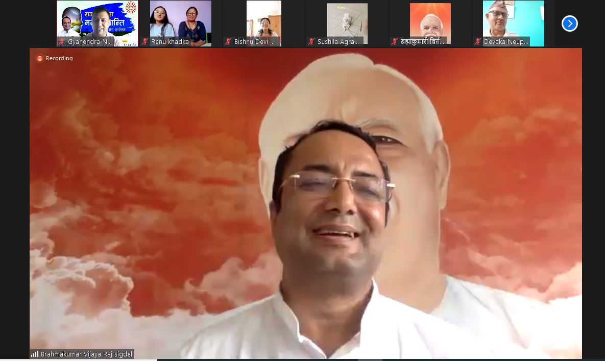 जीवनमा शान्ति र खुसीका लागि मेडिटेसन गरौं : राजयोगी सिग्देल