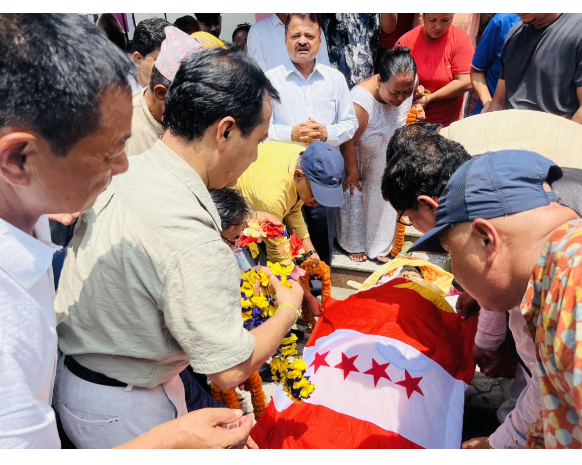 तरूण दल सभापति राईलाई पितृशाेक