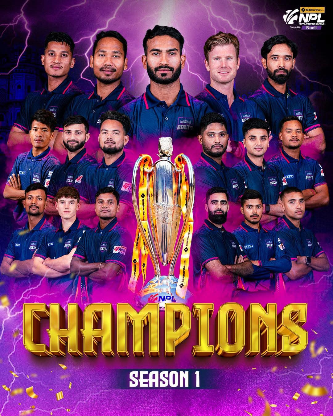 सकियो पहिलो संस्करणको एनपिएल: जनकपुर च्याम्पियन 