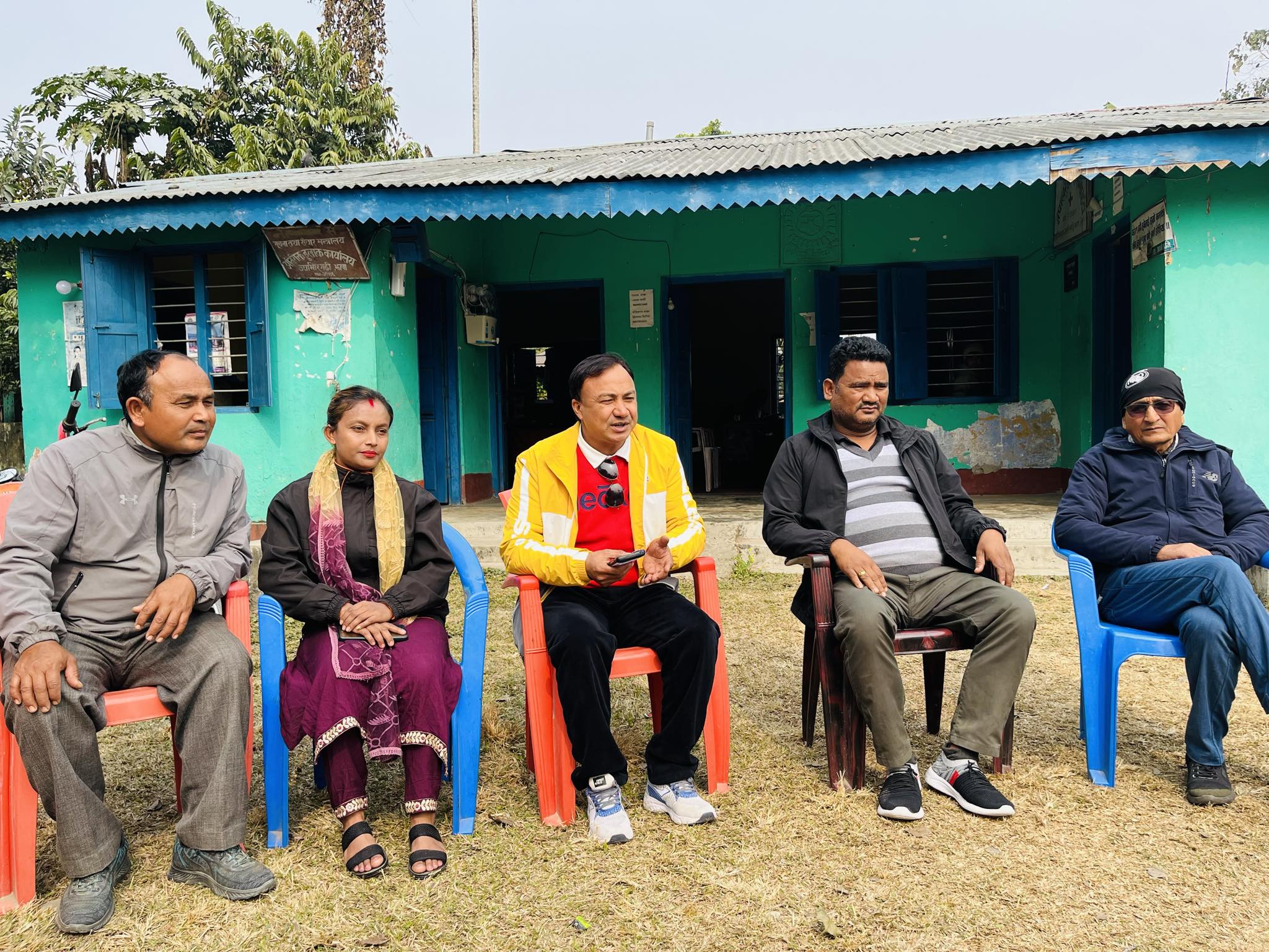सांसद शर्मा र नगरप्रमुख वडाबासीकै काममा लागिरहनु भएको छः वडा अध्यक्ष भट्टराई